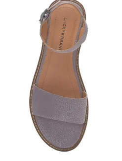 Lucky Brand kimaya ankle strap sandal open purple*WOMEN Shoes