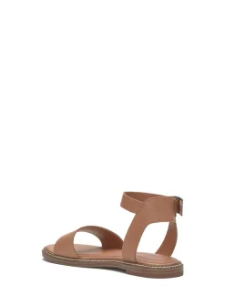 Lucky Brand kimaya ankle strap sandal open brown/rust*WOMEN Shoes