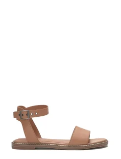 Lucky Brand kimaya ankle strap sandal open brown/rust*WOMEN Shoes