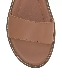Lucky Brand kimaya ankle strap sandal open brown/rust*WOMEN Shoes