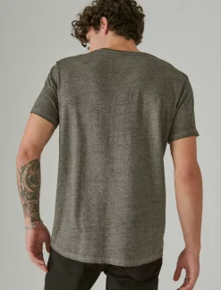 Lucky Brand king card raven*MEN Graphic Tees
