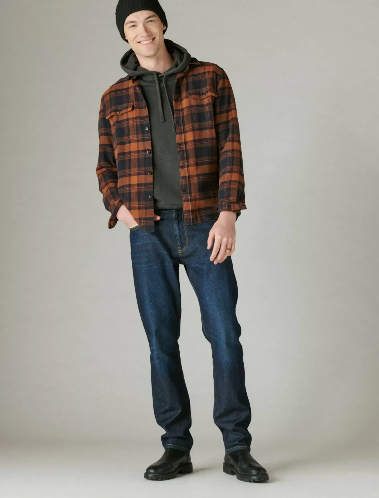 Lucky Brand knd 410 athletic straight jean ionia*MEN|JEANS Jeans|Straight|Athletic