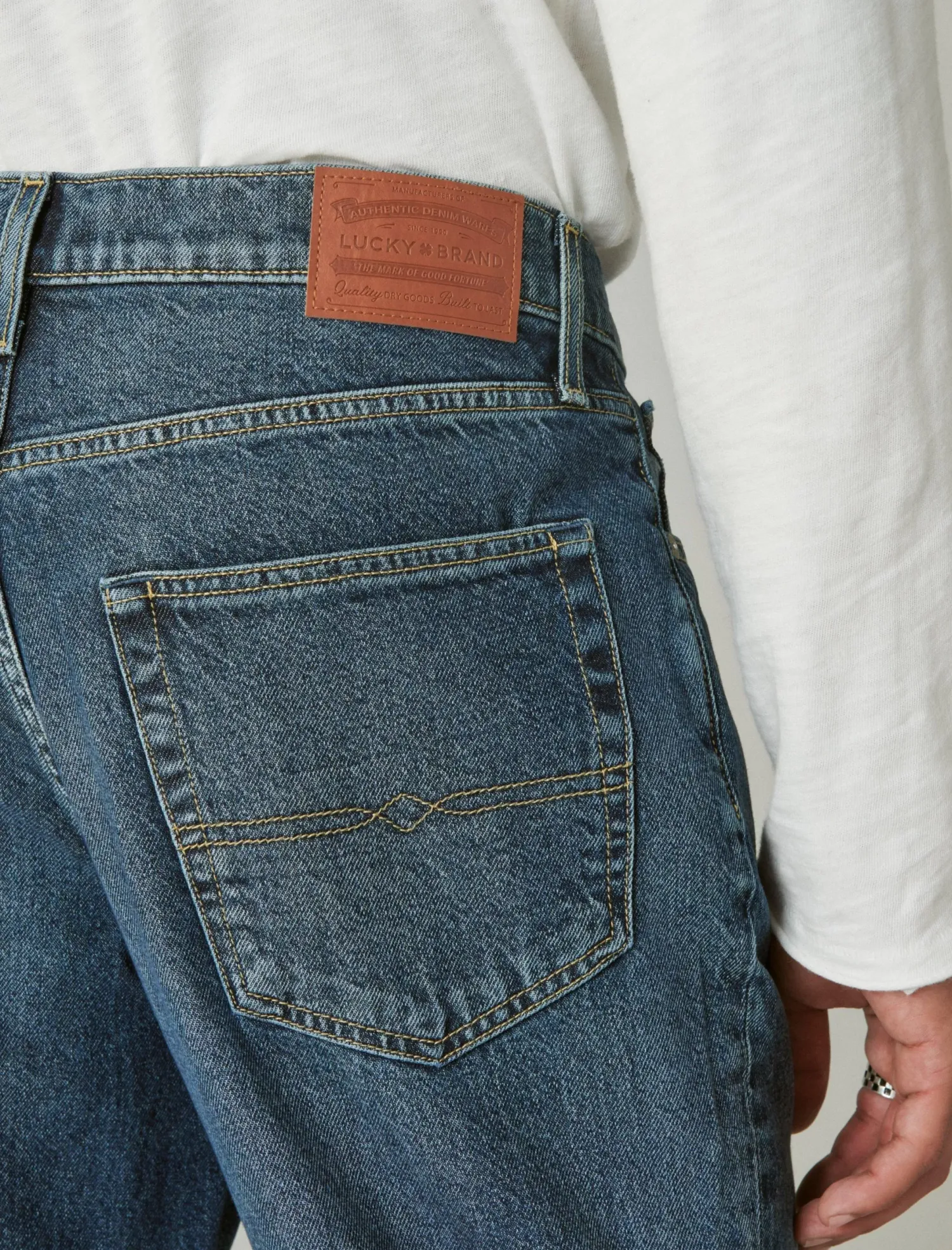 Lucky Brand knd 223 straight jean forthill*MEN|JEANS Jeans|Straight