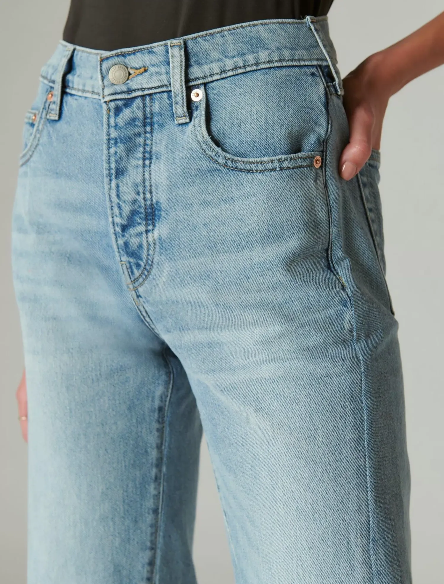 Lucky Brand knd 90s loose crop sunbeam*WOMEN|JEANS Jeans|Crop