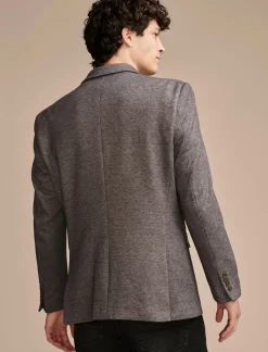 Lucky Brand knit blazer 4-way stretch medium grey*MEN Suit Separates