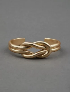Lucky Brand knotted cuff bracelet gold*WOMEN Jewelry