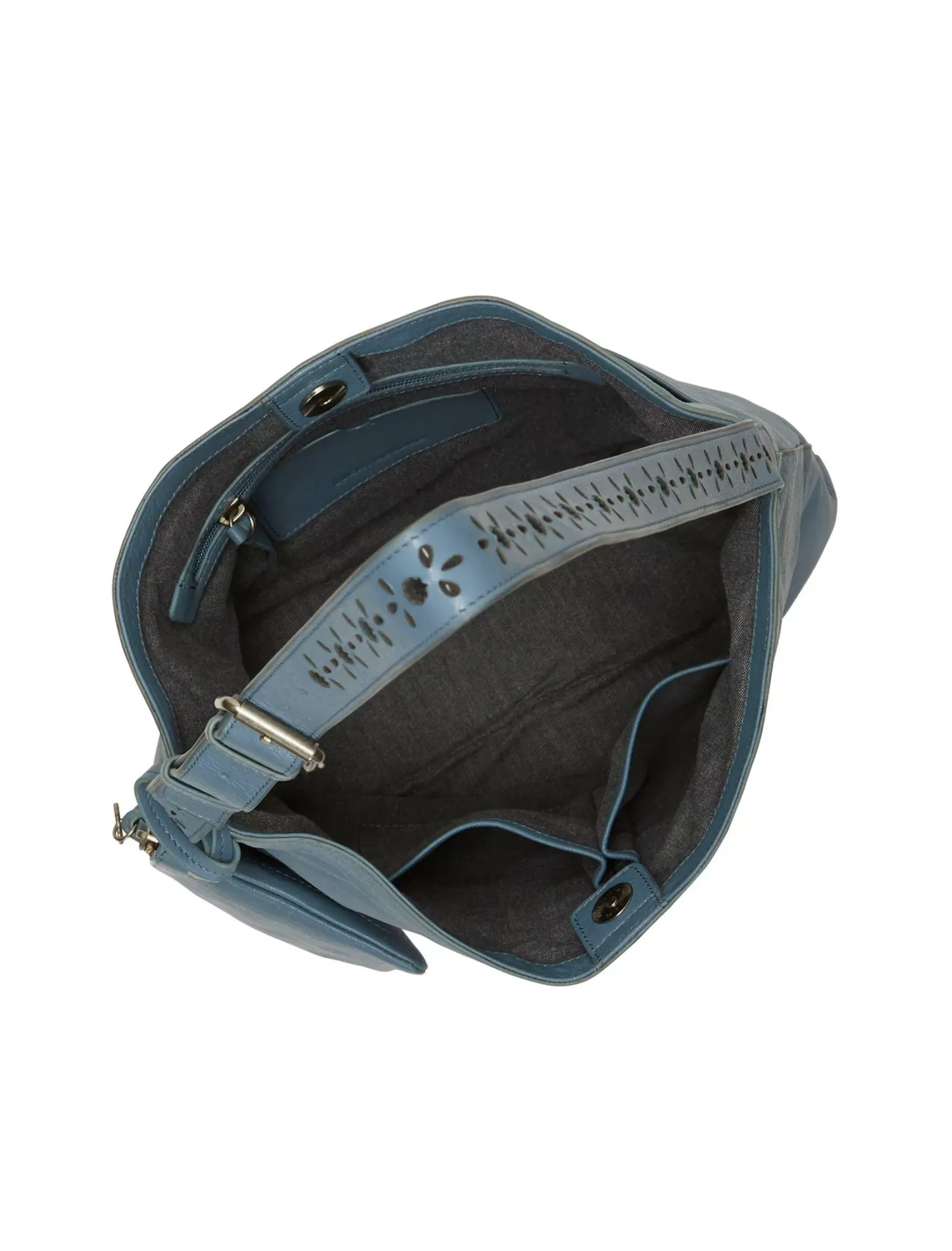 Lucky Brand kora shoulder bag open blue/turquoise*WOMEN Handbags