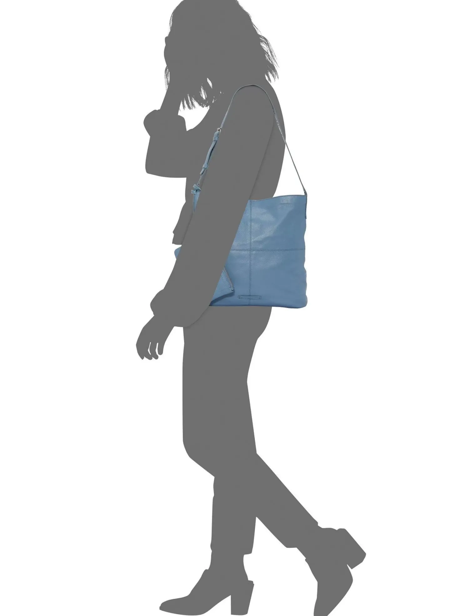 Lucky Brand kora shoulder bag open blue/turquoise*WOMEN Handbags