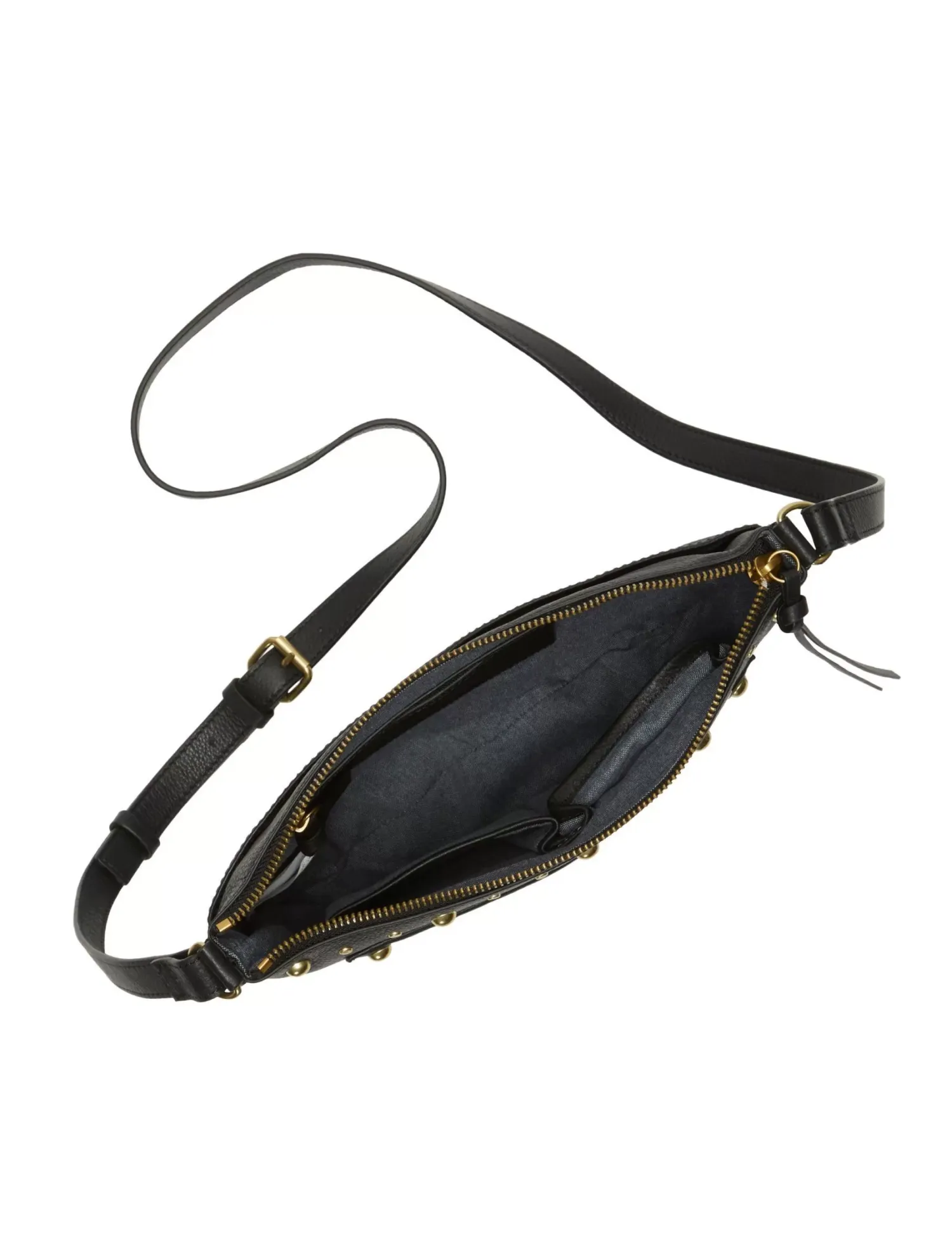 Lucky Brand kyla studded crossbody bag black*WOMEN Handbags
