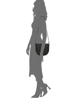 Lucky Brand kyla studded crossbody bag black*WOMEN Handbags