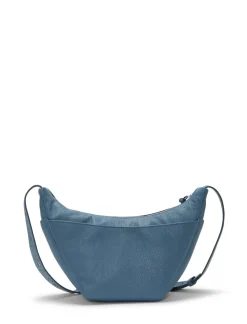 Lucky Brand lara leather crossbody open blue/turquoise*WOMEN Handbags
