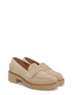 Lucky Brand larissah suede loafer light beige*WOMEN Shoes
