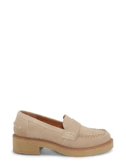 Lucky Brand larissah suede loafer light beige*WOMEN Shoes