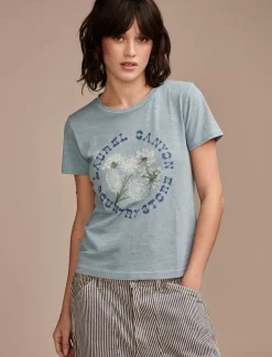 Lucky Brand laurel canyon country store classic crew mountain spring*WOMEN Graphic Tees