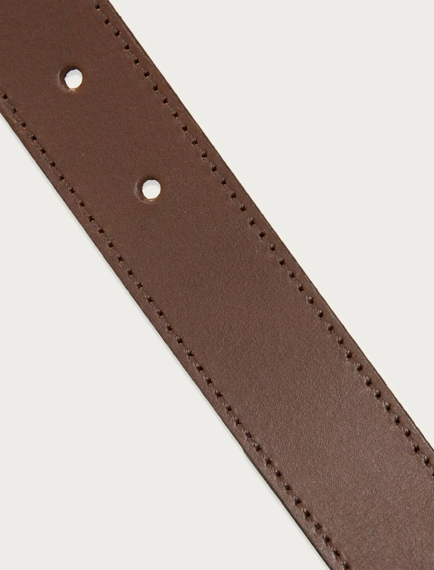Lucky Brand leather belt with double ring buckle dark brown*WOMEN Belts