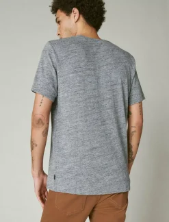 Lucky Brand linen henley black iris*MEN Shirts & Tops