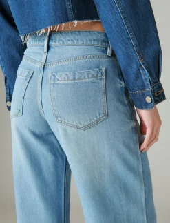 Lucky Brand liquid denim luxe palazzo river*WOMEN|JEANS Jeans|Wide Leg