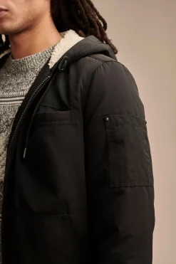 Lucky Brand lodi taslon hoody black*MEN Jackets & Outerwear