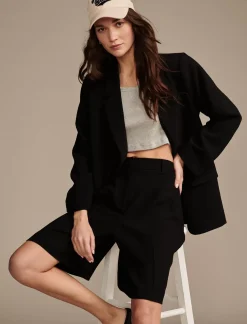 Lucky Brand longline short black*WOMEN Shorts
