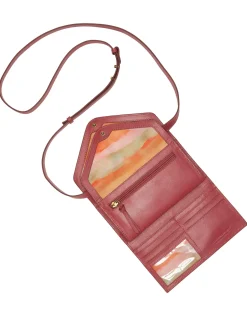 Lucky Brand love crossbody wallet light red*WOMEN Handbags