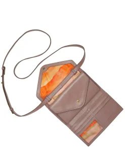 Lucky Brand love crossbody wallet open blue/turquoise*WOMEN Handbags