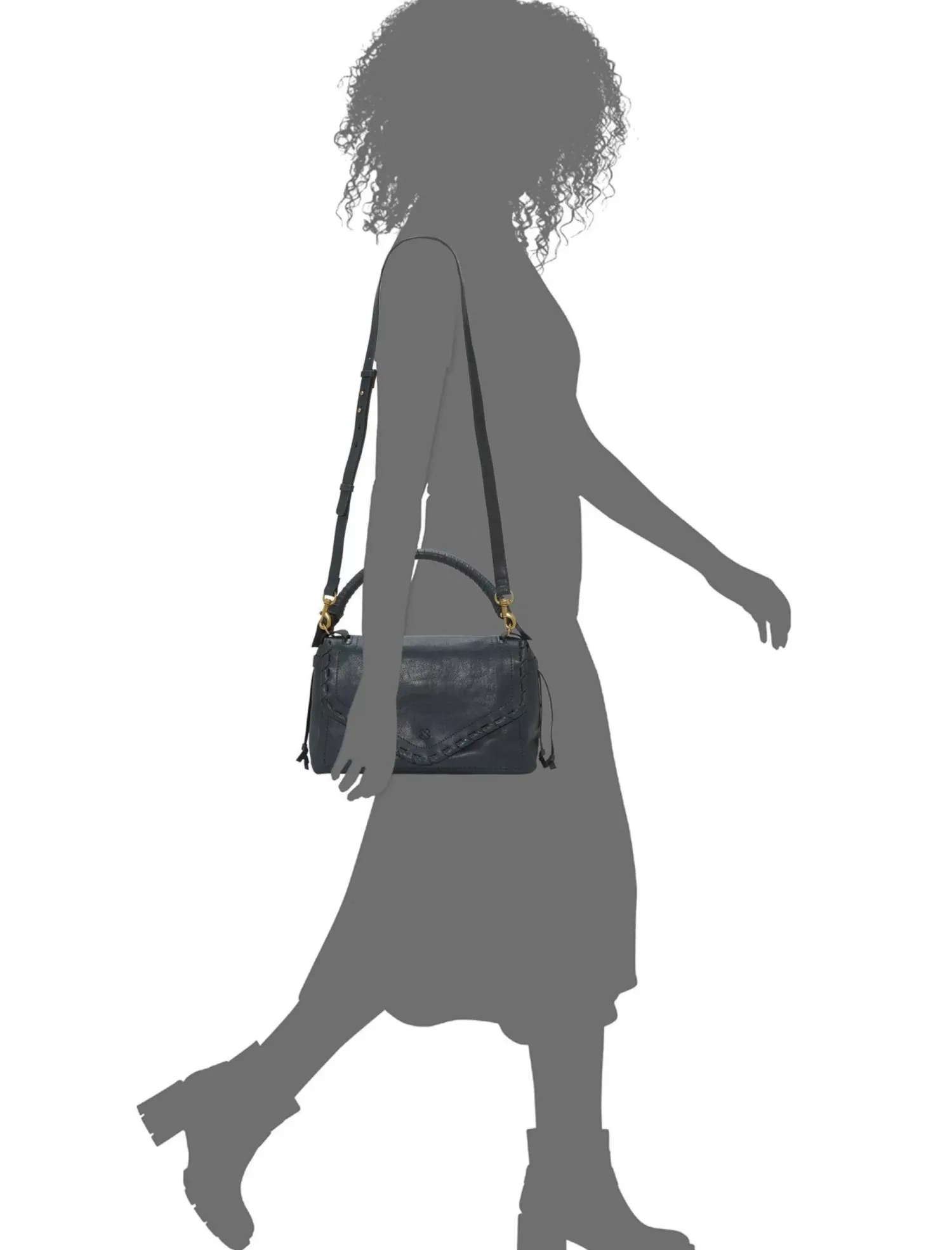 Lucky Brand love shoulder bag midnight*WOMEN Handbags