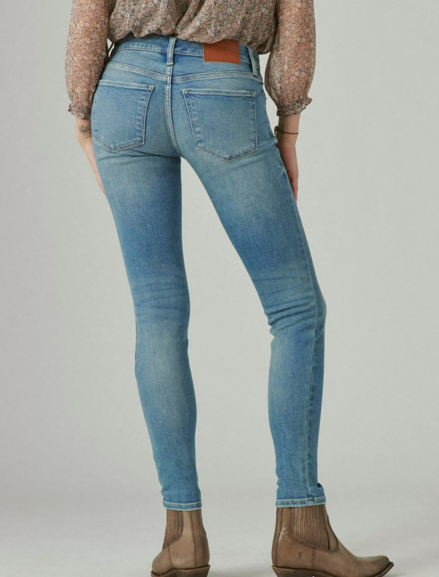 Lucky Brand low rise lizzie skinny record deal*WOMEN|JEANS Jeans|Skinny