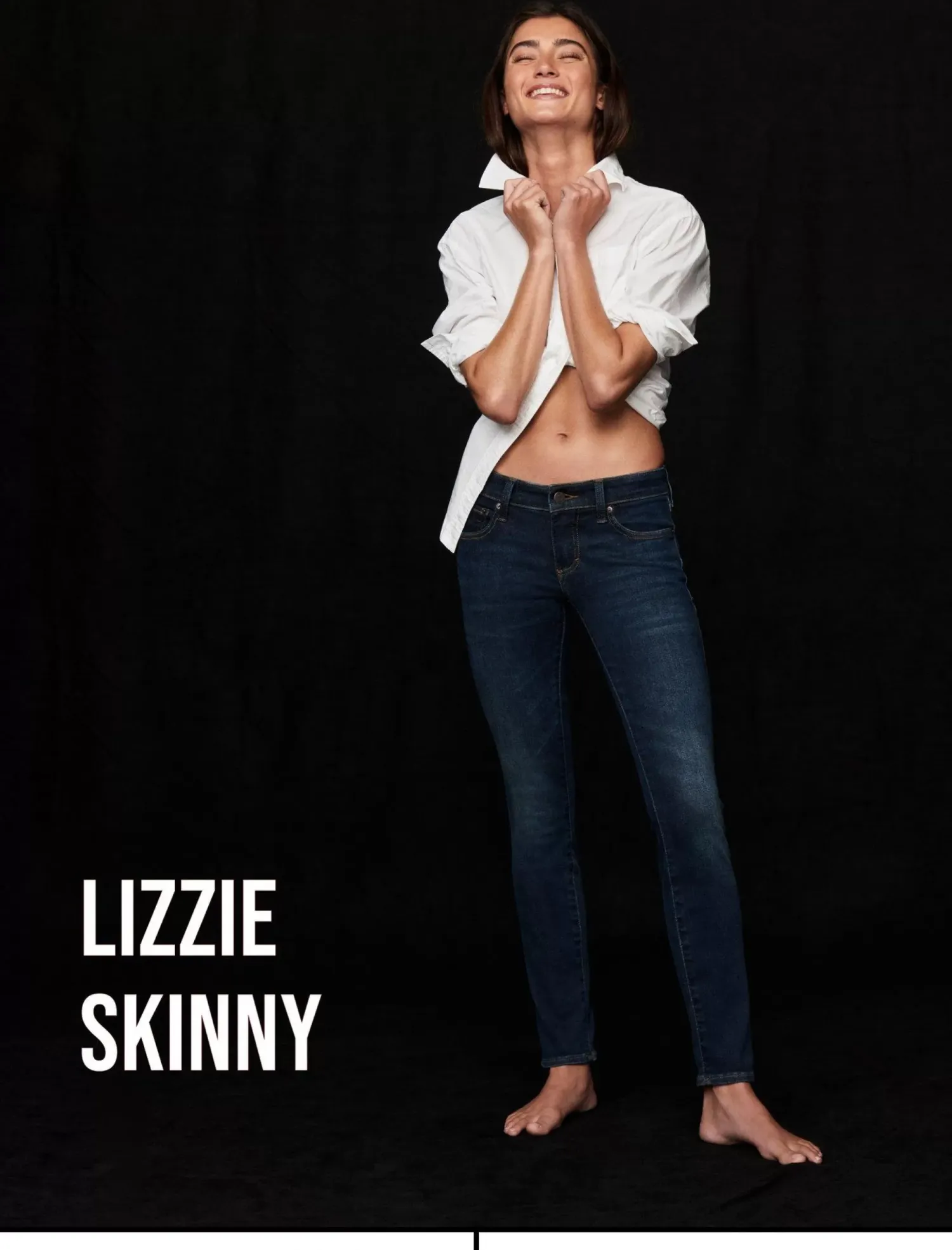 Lucky Brand low rise lizzie skinny clean black*WOMEN|JEANS Jeans|Skinny