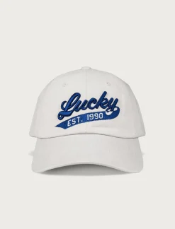 Lucky Brand lucky 1990 embroidered dad hat open grey*MEN|WOMEN Hats