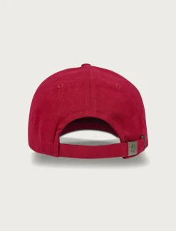 Lucky Brand lucky 1990 embroidered dad hat dark red*MEN|WOMEN Hats