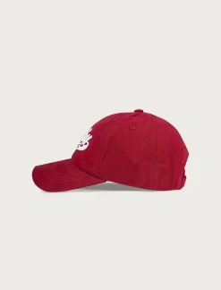 Lucky Brand lucky 1990 embroidered dad hat dark red*MEN|WOMEN Hats