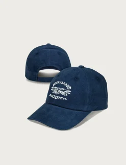 Lucky Brand lucky blue jeans co. emb dad hat dark blue*MEN|WOMEN Hats