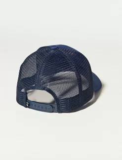 Lucky Brand patch trucker medium dark blue*MEN Hats
