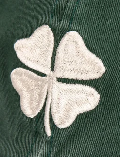 Lucky Brand lucky clover baseball hat pine green*MEN Hats