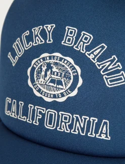 Lucky Brand lucky collegiate trucker hat rinse*MEN|WOMEN Hats