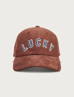 Lucky Brand lucky corduroy baseball hat rust/copper*MEN|WOMEN Hats