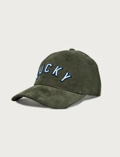 Lucky Brand lucky corduroy baseball hat olive branch*MEN|WOMEN Hats