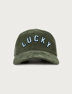 Lucky Brand lucky corduroy baseball hat olive branch*MEN|WOMEN Hats