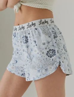 Lucky Brand lucky cozy sleep short set multi*WOMEN Intimates & Sleepwear