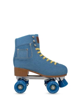 Lucky Brand lucky denim roller skate medium dark blue*WOMEN Roller Skates