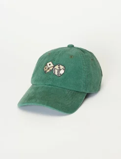 Lucky Brand lucky dice baseball hat loden green*MEN Hats