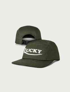 Lucky Brand lucky emb. 5 panel hat light green*MEN|WOMEN Hats