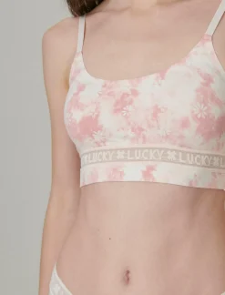 Lucky Brand lucky lace tie dye bra 3 pack medium light beige*WOMEN Intimates & Sleepwear