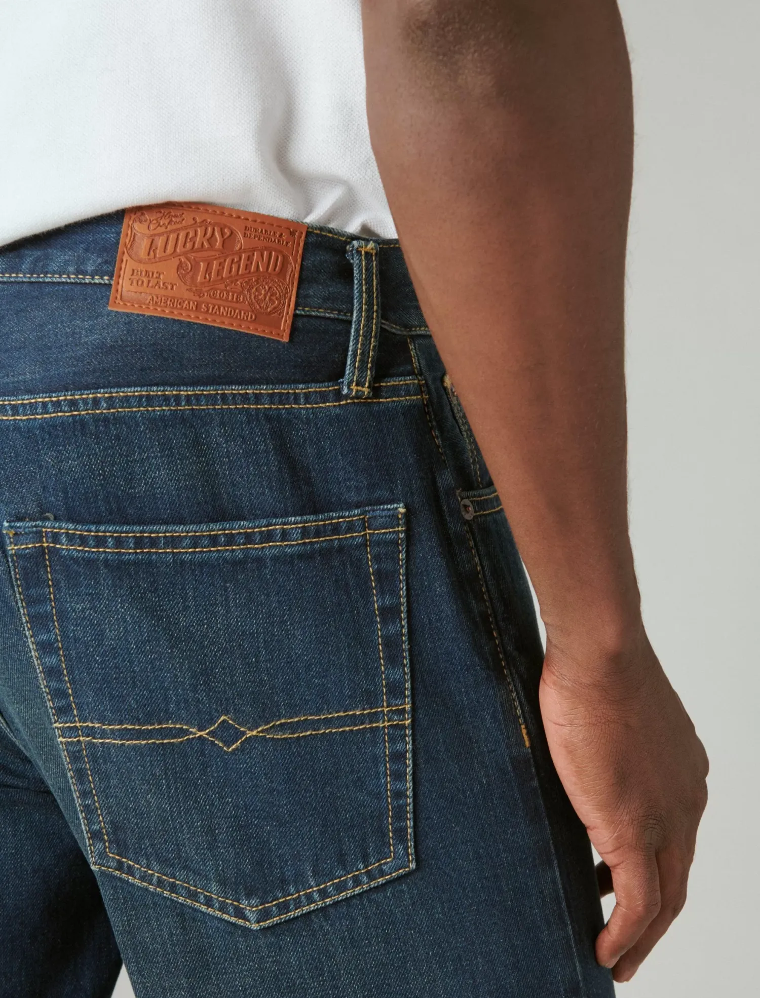 Lucky Brand lucky legend 223 straight bayonne*MEN|JEANS Jeans|Straight