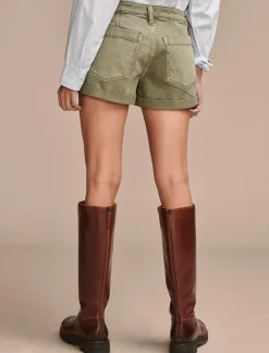 Lucky Brand lucky legend cargo short hearty khaki*WOMEN Jeans|Shorts