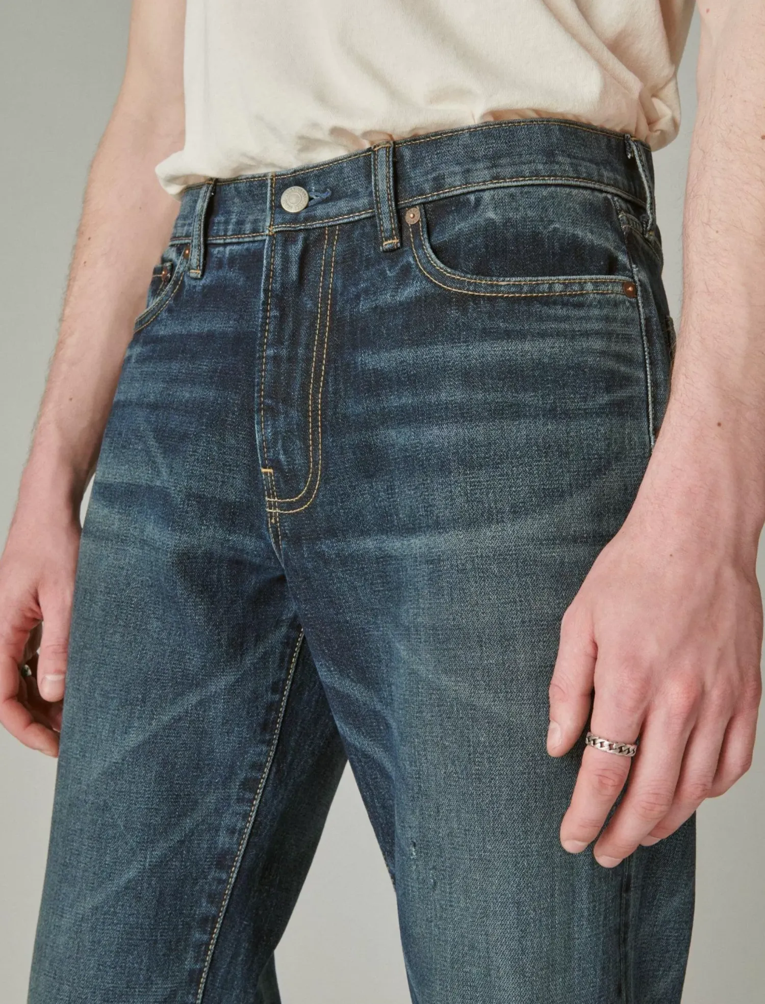 Lucky Brand lucky legend easy rider boot comfort stretch jean edgar wash*MEN|JEANS Jeans|Bootcut