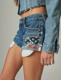 Lucky Brand lucky legend low rise short seeing stars*WOMEN Shorts