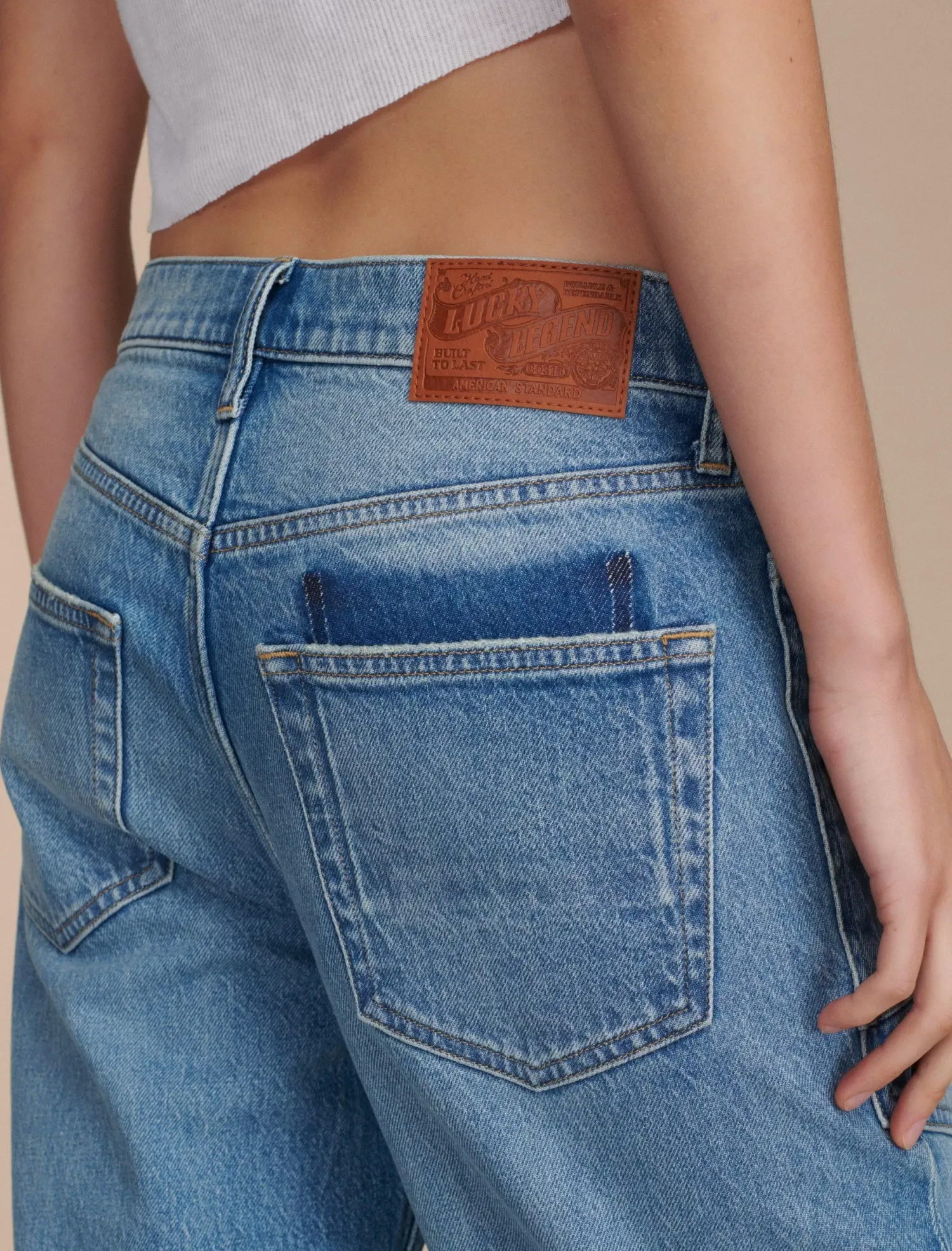 Lucky Brand lucky legend mid rise boy jean party mix*WOMEN|JEANS Jeans|Boyfriend