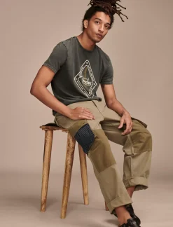 Lucky Brand lucky legend mixed media cargo pants richardson*MEN Pants