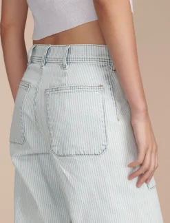 Lucky Brand lucky legend patch pocket high rise wide trackline*WOMEN|JEANS Jeans|Wide Leg